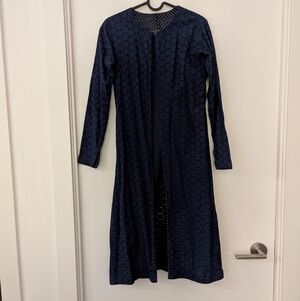 60s Handmade Eyelet Cardigan/Duster